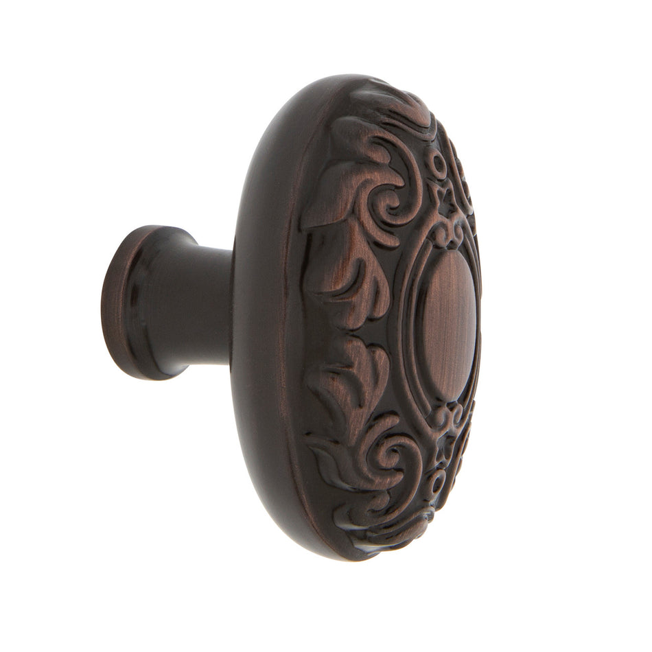 Nostalgic Warehouse 756110: 1-3/4" Victorian Cabinet Knob - Timeless Bronze