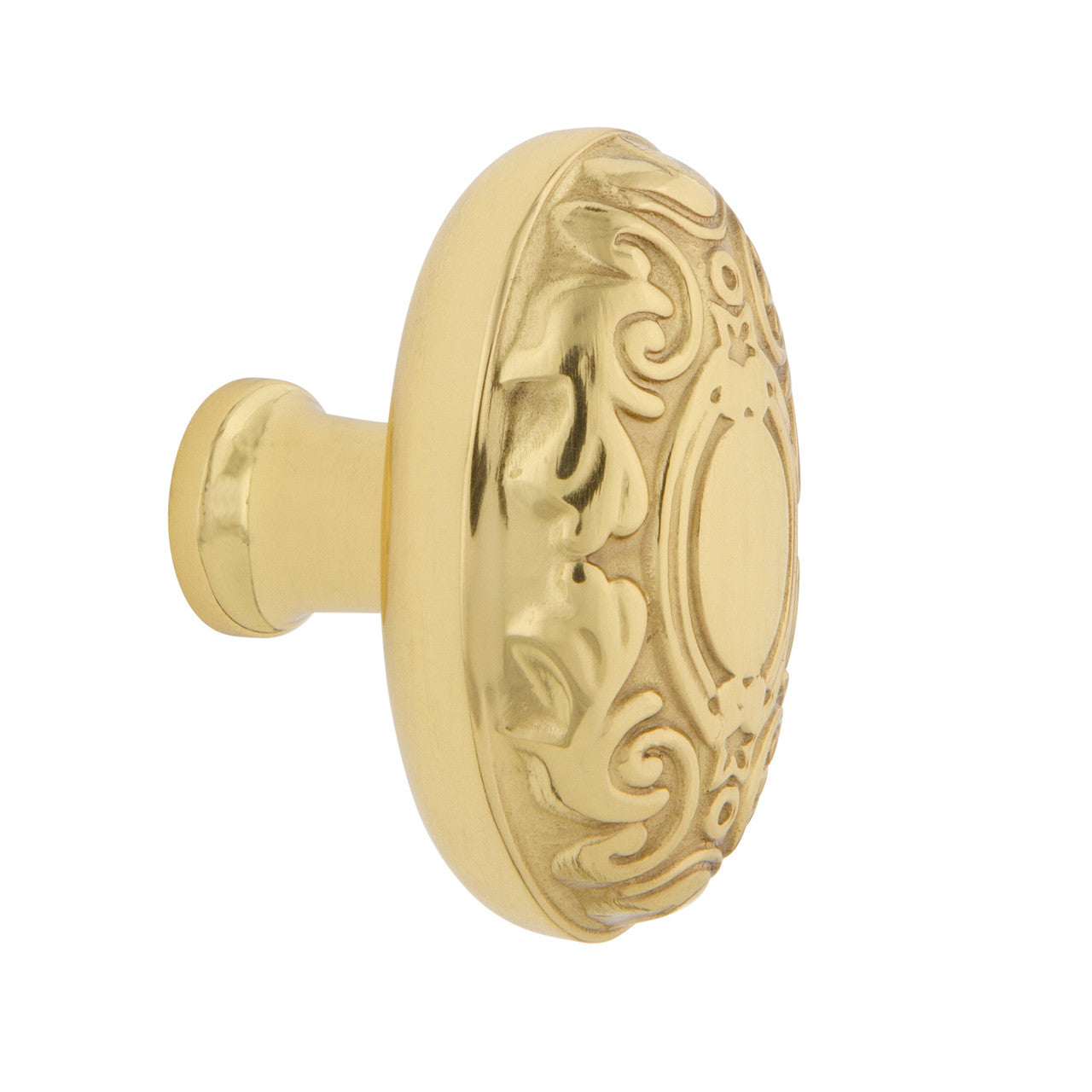 Nostalgic Warehouse 756111: 1-3/4" Victorian Cabinet Knob - Unlacquered Brass