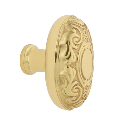 Nostalgic Warehouse 756111: 1-3/4" Victorian Cabinet Knob - Unlacquered Brass