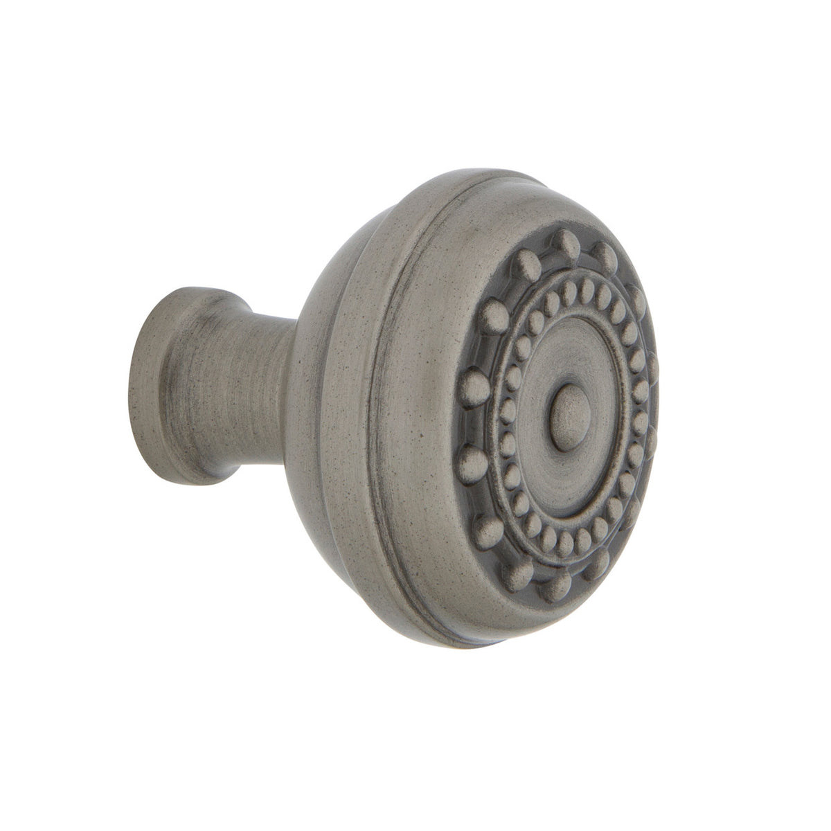 Nostalgic Warehouse 756113: 1-3/8" Meadows Cabinet Knob - Antique Pewter