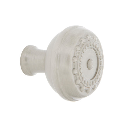 Nostalgic Warehouse 756117: 1-3/8" Meadows Cabinet Knob - Satin Nickel