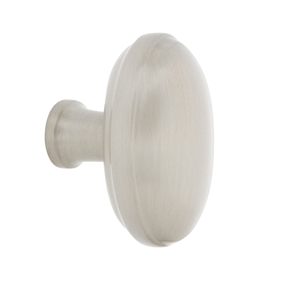 Nostalgic Warehouse 756125: 1-3/4" Homestead Cabinet Knob - Satin Nickel