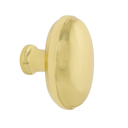 Nostalgic Warehouse 756127: 1-3/4" Homestead Cabinet Knob - Unlacquered Brass
