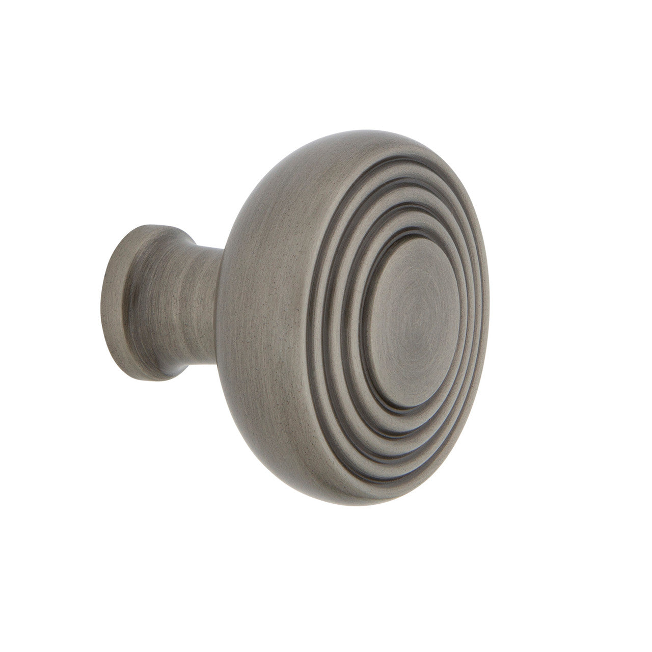 Nostalgic Warehouse 756129: 1-3/8" Deco Cabinet Knob - Antique Pewter