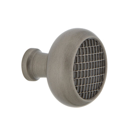 Nostalgic Warehouse 756137: 1-3/8" Craftsman Cabinet Knob - Antique Pewter