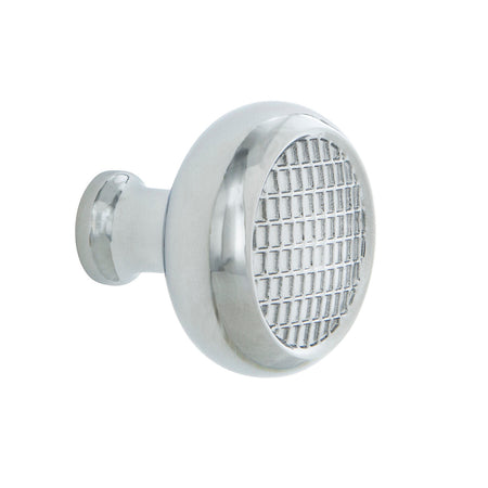 Nostalgic Warehouse 756138: 1-3/8" Craftsman Cabinet Knob - Bright Chrome
