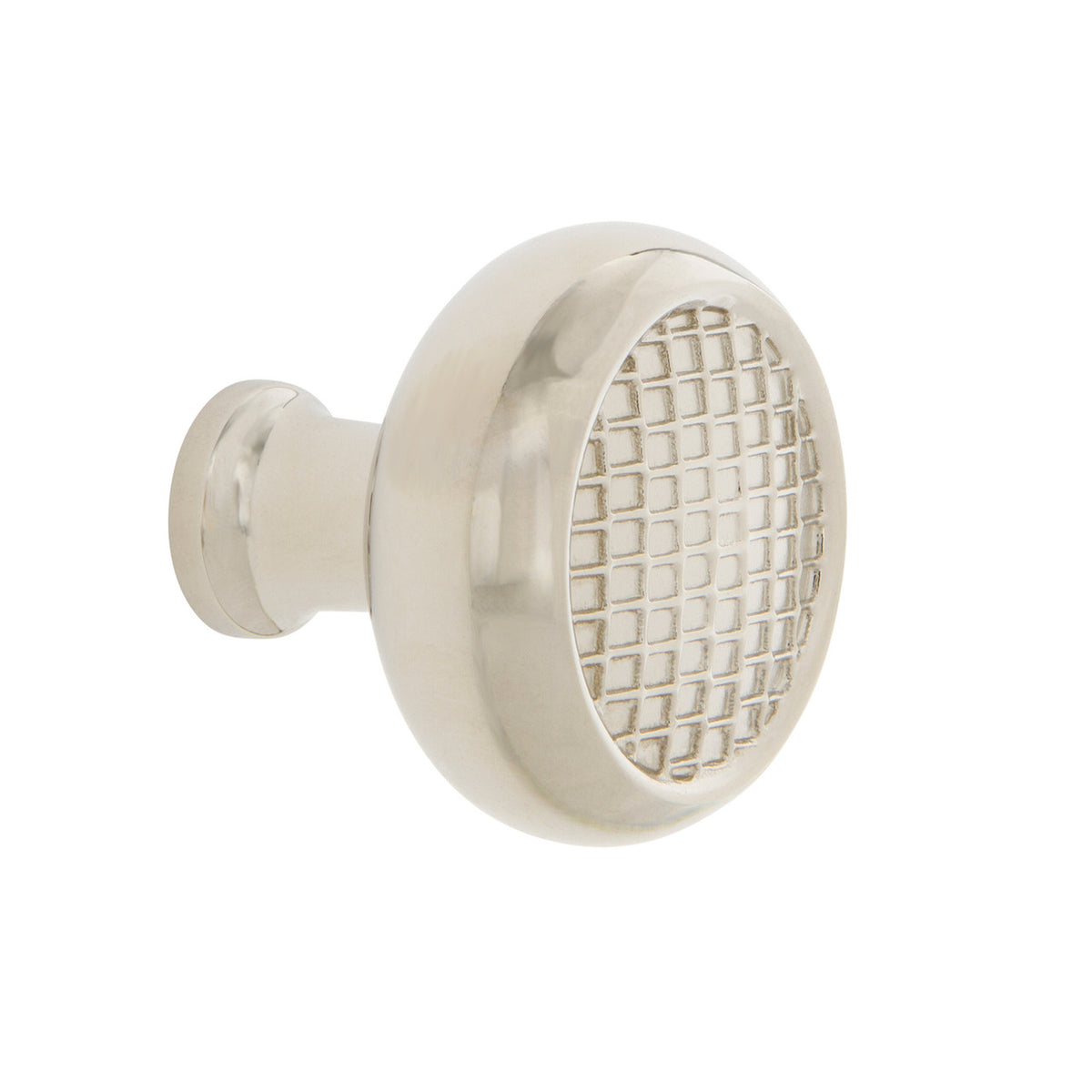 Nostalgic Warehouse 756140: 1-3/8" Craftsman Cabinet Knob - Polished Nickel