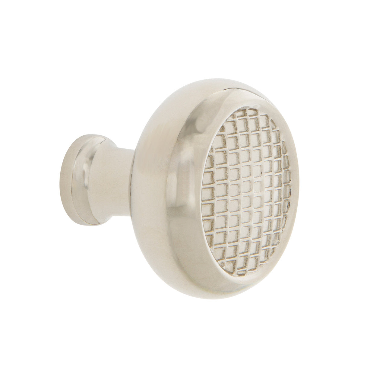 Nostalgic Warehouse 756140: 1-3/8" Craftsman Cabinet Knob - Polished Nickel