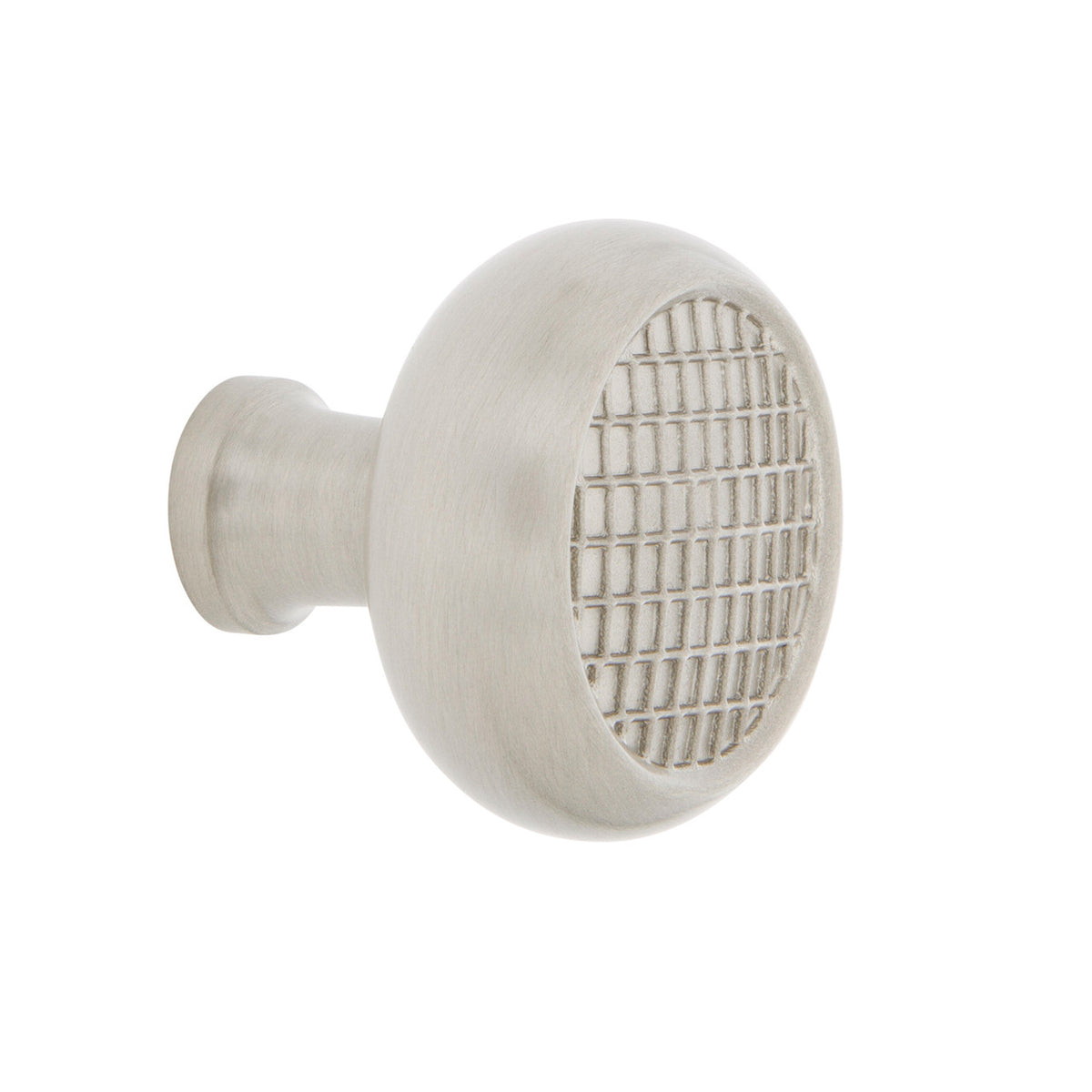 Nostalgic Warehouse 756141: 1-3/8" Craftsman Cabinet Knob - Satin Nickel