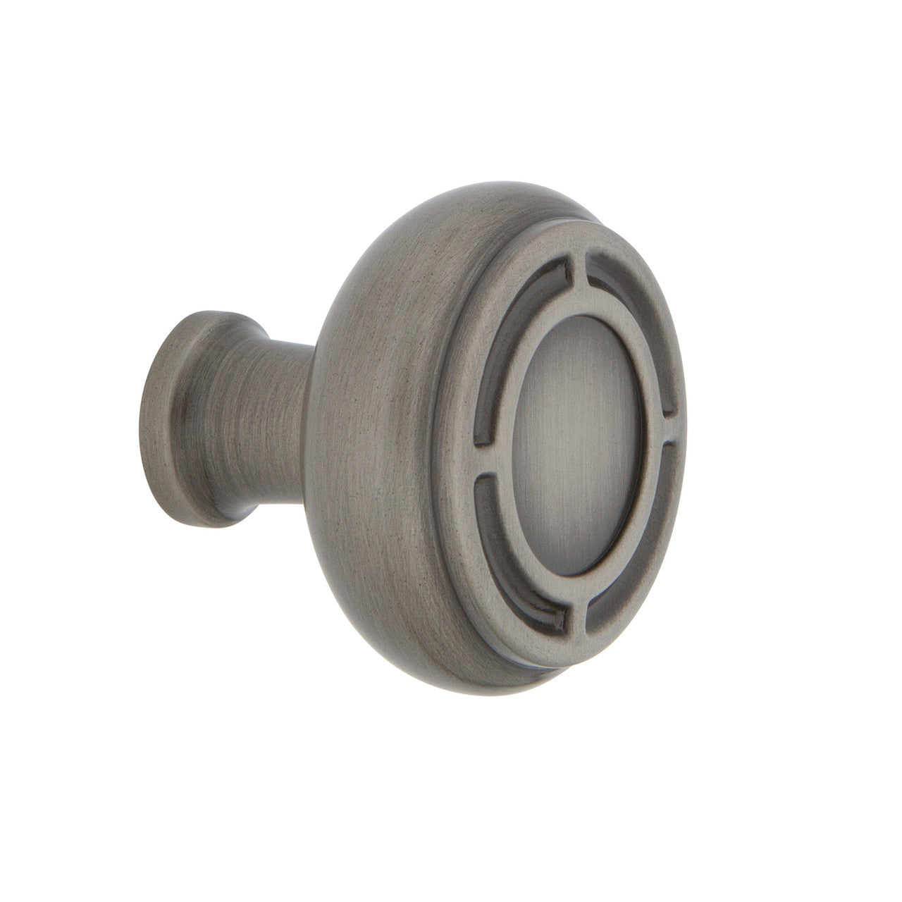 Nostalgic Warehouse 756145: 1-3/8" Mission Cabinet Knob - Antique Pewter