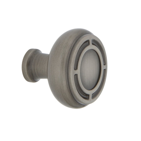 Nostalgic Warehouse 756145: 1-3/8" Mission Cabinet Knob - Antique Pewter