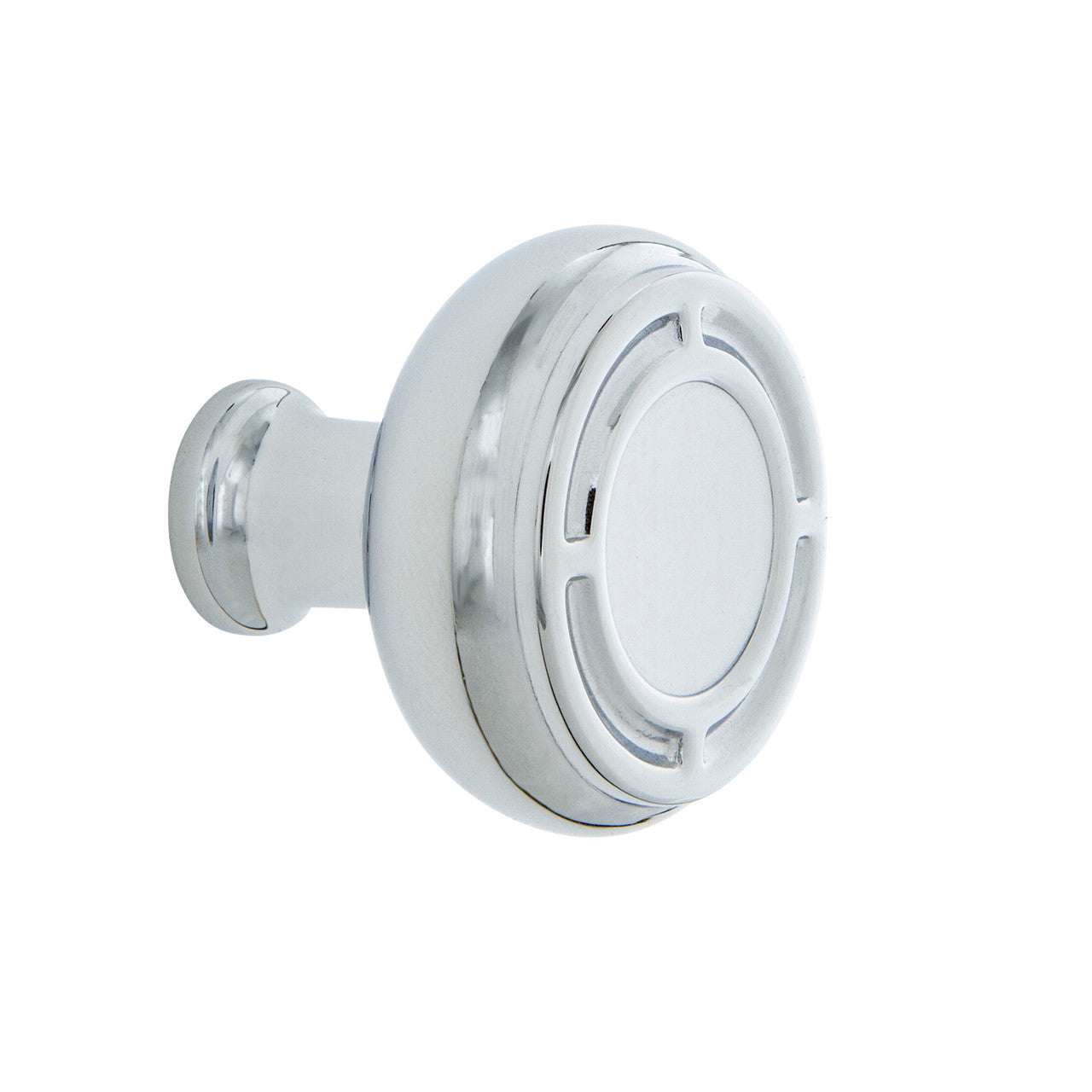 Nostalgic Warehouse 756146: 1-3/8" Mission Cabinet Knob - Bright Chrome