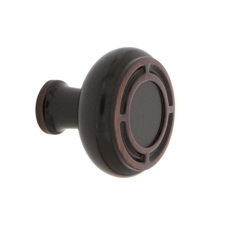 Nostalgic Warehouse 756150: 1-3/8" Mission Cabinet Knob - Timeless Bronze