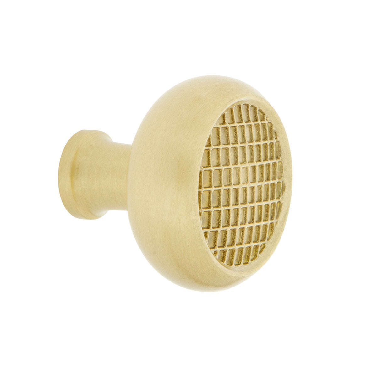 Nostalgic Warehouse 756166: 1-3/8" Craftsman Cabinet Knob - Satin Brass