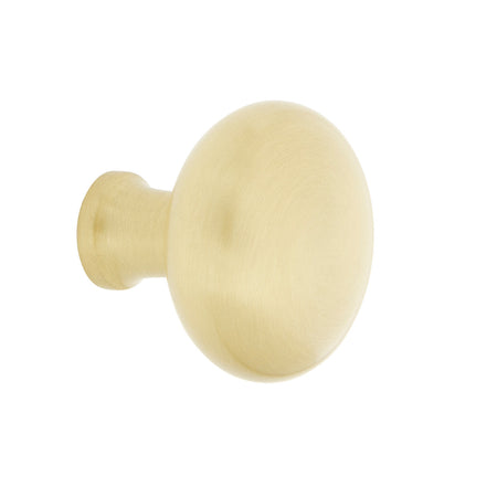 Nostalgic Warehouse 756172: 1-3/8" New York Cabinet Knob - Satin Brass