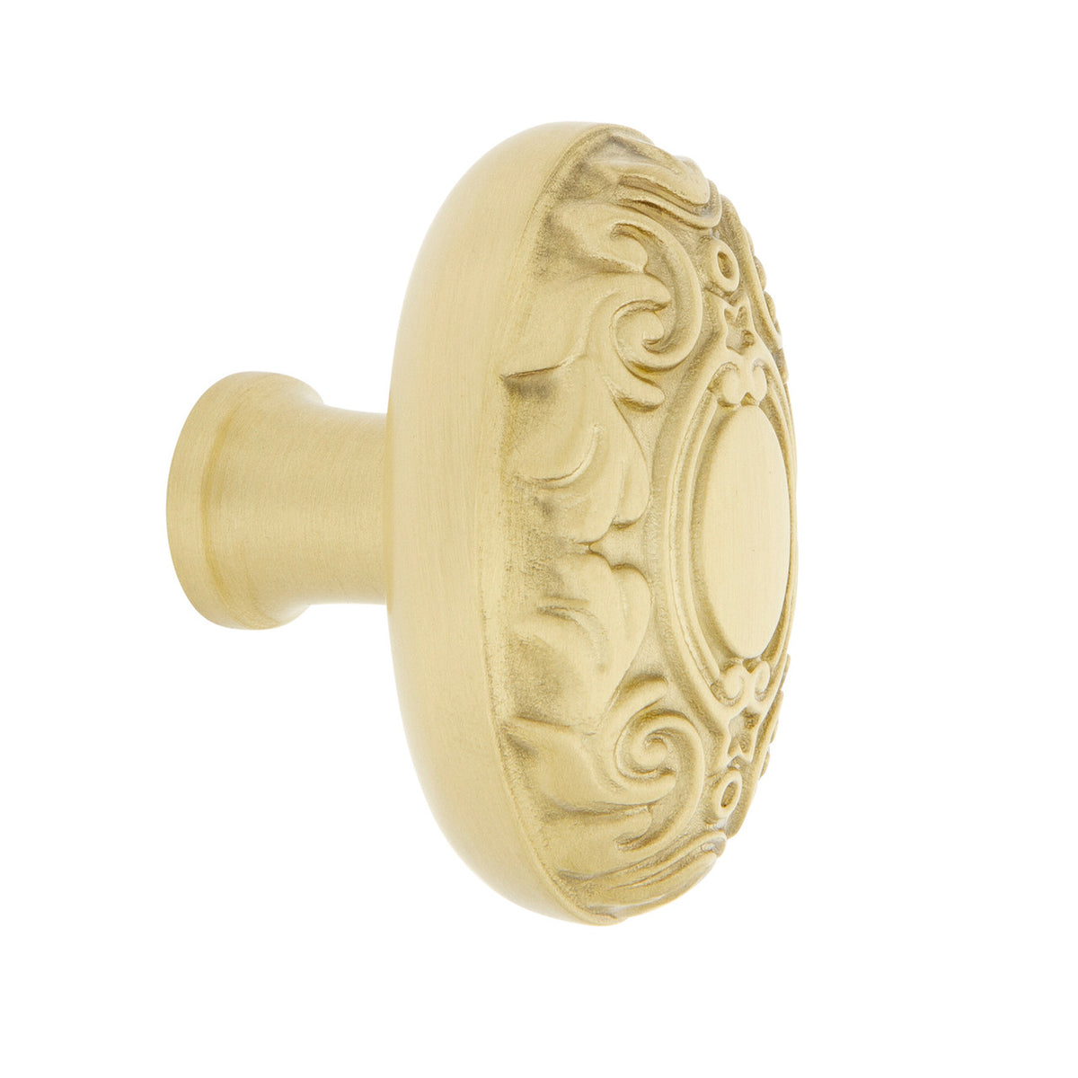 Nostalgic Warehouse 756173: 1-3/4" Victorian Cabinet Knob - Satin Brass