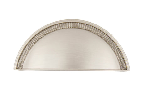 Nostalgic Warehouse 761733: 3" cc Soleil Cup Cabinet Pull - Satin Nickel