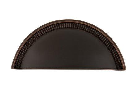 Nostalgic Warehouse 761735: 3" cc Soleil Cup Cabinet Pull - Timeless Bronze