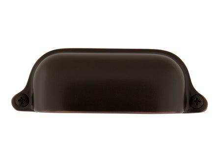 Nostalgic Warehouse 761753: 3-1/2" cc Farm Cup Cabinet Pull - Timeless Bronze