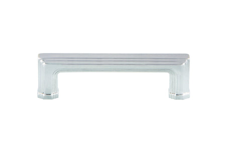 Nostalgic Warehouse 761766: 3" cc Carre' Handle Cabinet Pull - Bright Chrome