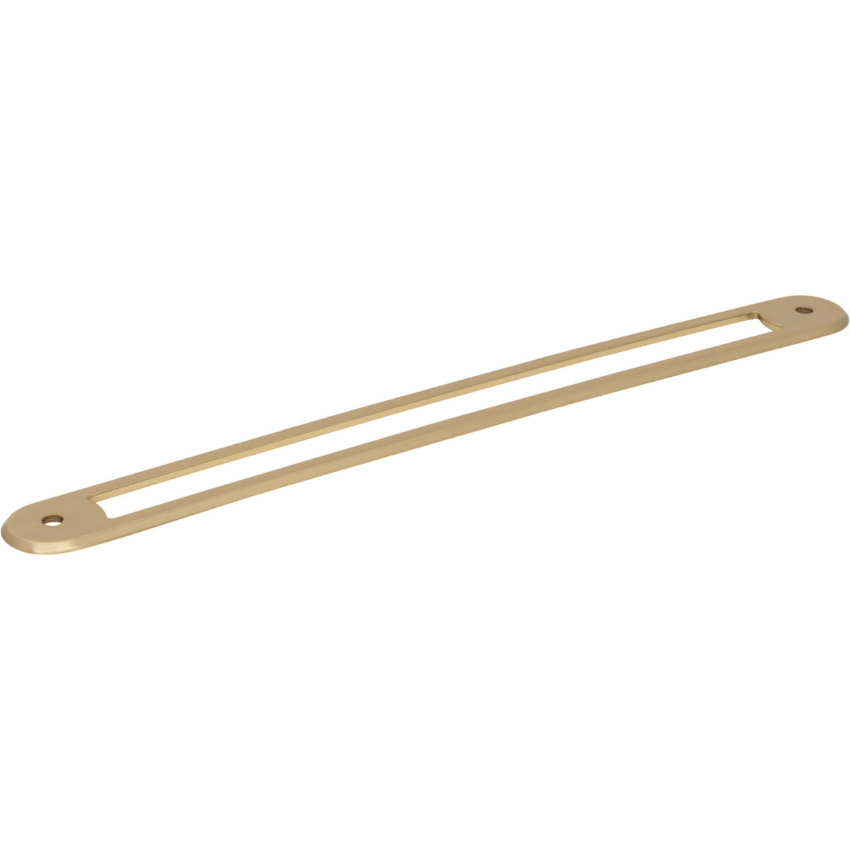 Top Knobs TK3356HB: 8-13/16" Brockwell Oval Backplate - Honey Bronze