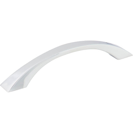 Jeffrey Alexander 767-128PC: 128mm cc Philip Bow Cabinet Pull - Polished Chrome