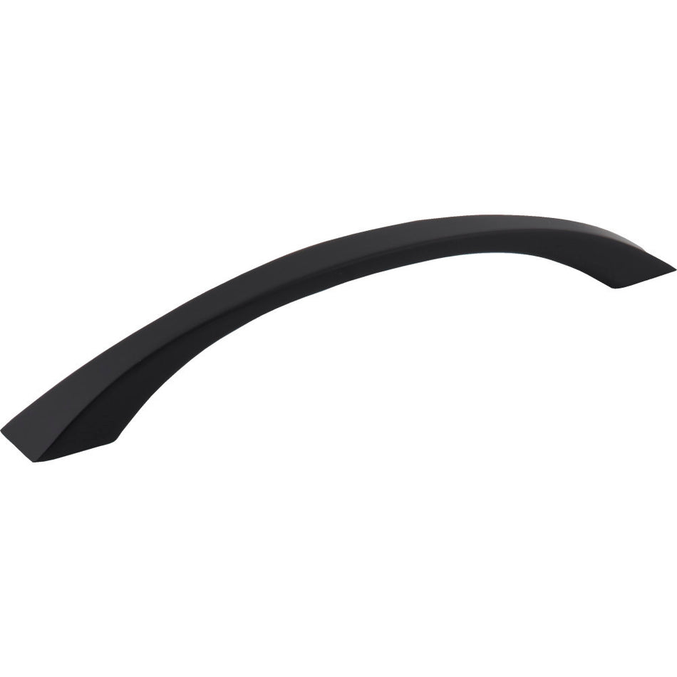 Jeffrey Alexander 767-160MB: 160mm cc Philip Bow Cabinet Pull - Matte Black