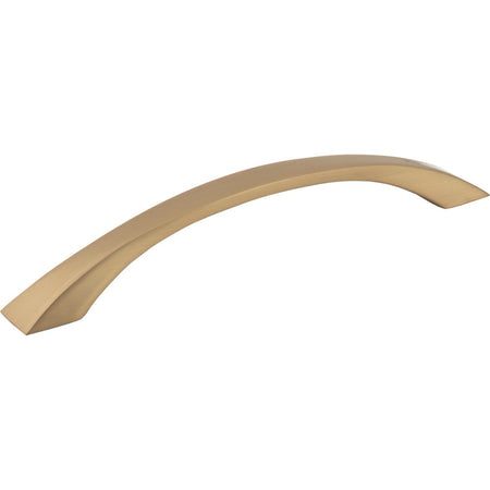 Jeffrey Alexander 767-160SBZ: 160mm cc Philip Bow Cabinet Pull - Satin Bronze