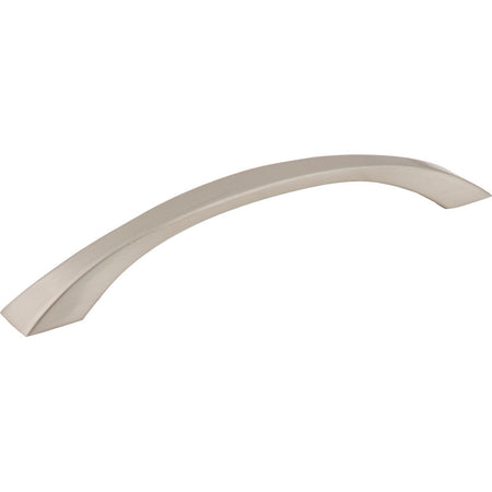 Jeffrey Alexander 767-160SN: 160mm cc Philip Bow Cabinet Pull - Satin Nickel