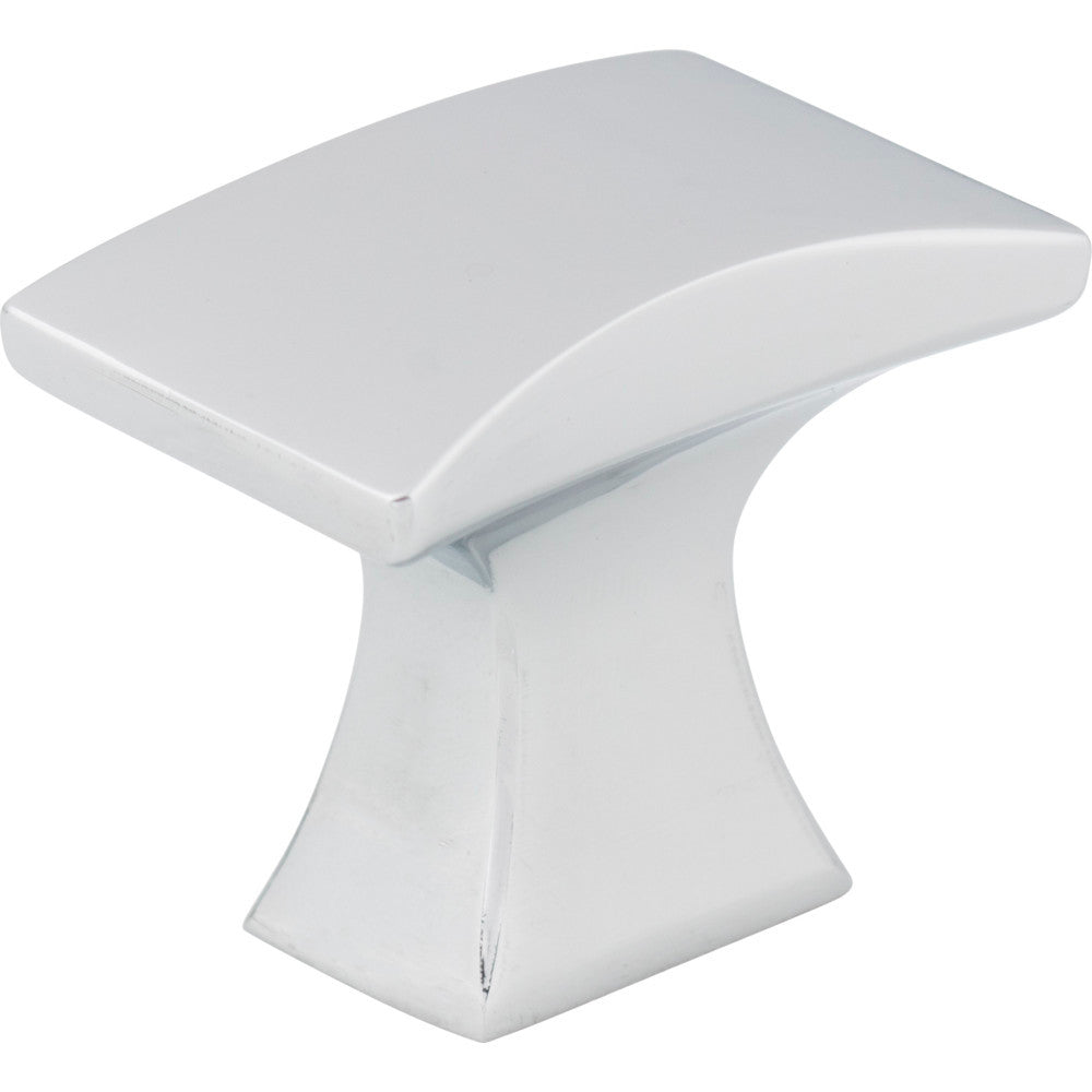 Jeffrey Alexander 767PC: 1-1/4" Philip Square Cabinet Knob - Polished Chrome