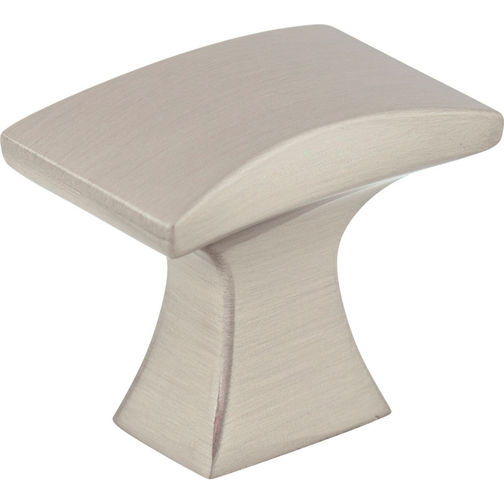 Jeffrey Alexander 767SN: 1-1/4" Philip Square Cabinet Knob - Satin Nickel