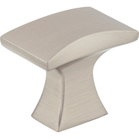 Jeffrey Alexander 767SN: 1-1/4" Philip Square Cabinet Knob - Satin Nickel