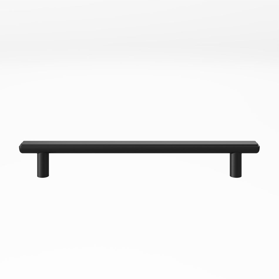Atlas A6034-BL: 6-5/16" cc Finderne Cabinet Pull - Matte Black