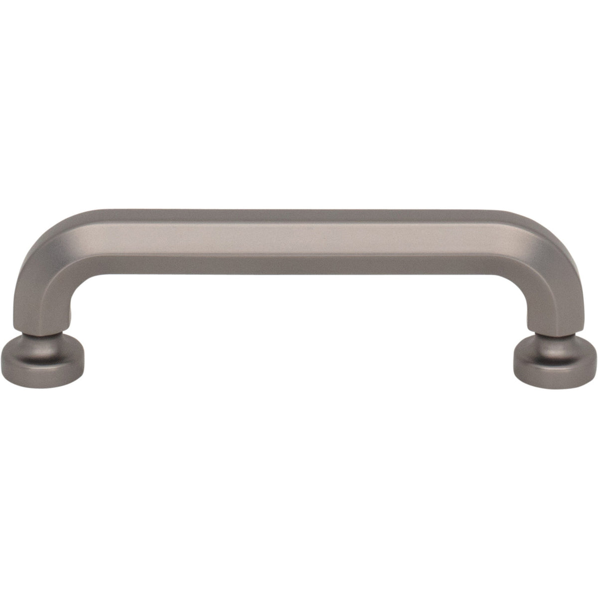 Top Knobs TK3321AG: 3-3/4" Stanmore D-Handle Cabinet Pull - Ash Gray