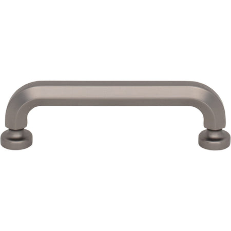 Top Knobs TK3321AG: 3-3/4" Stanmore D-Handle Cabinet Pull - Ash Gray