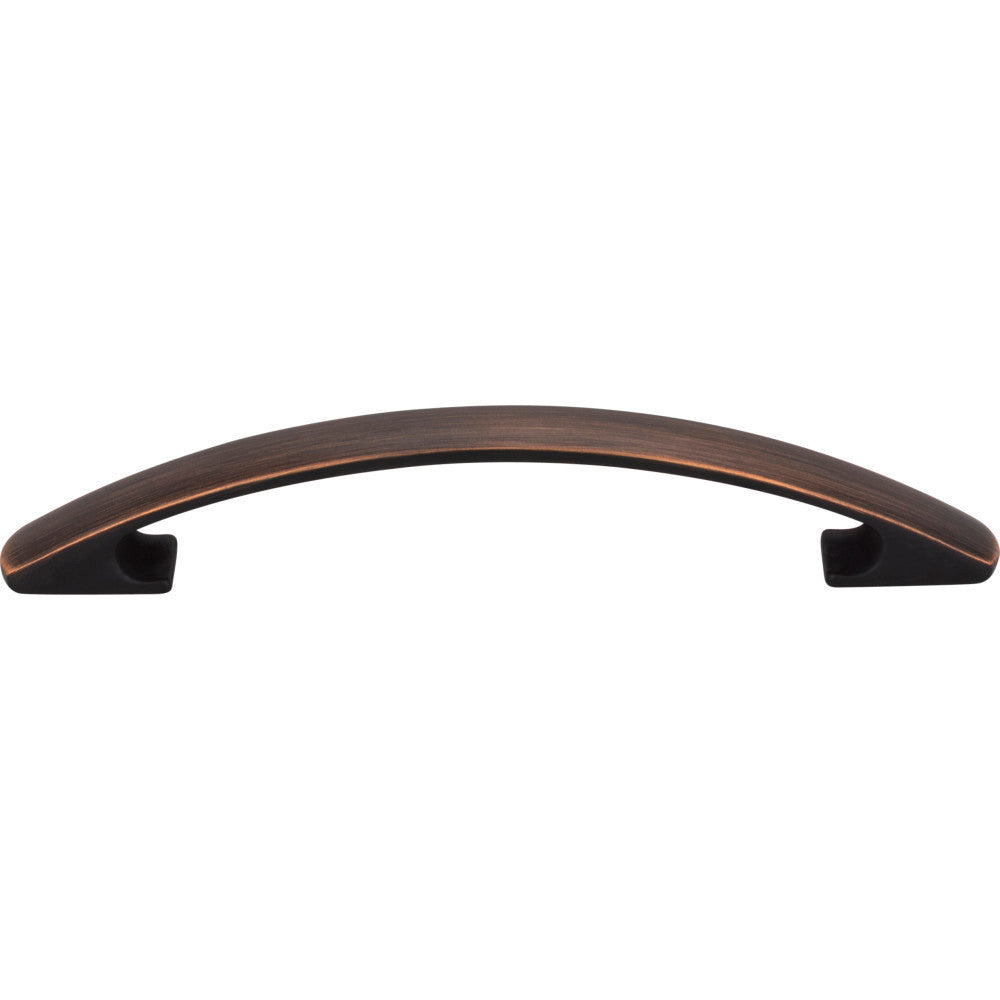 Elements 771-128DBAC: 128 mm cc Strickland Bow Cabinet Pull - Brushed Oil Rubbed Bronze