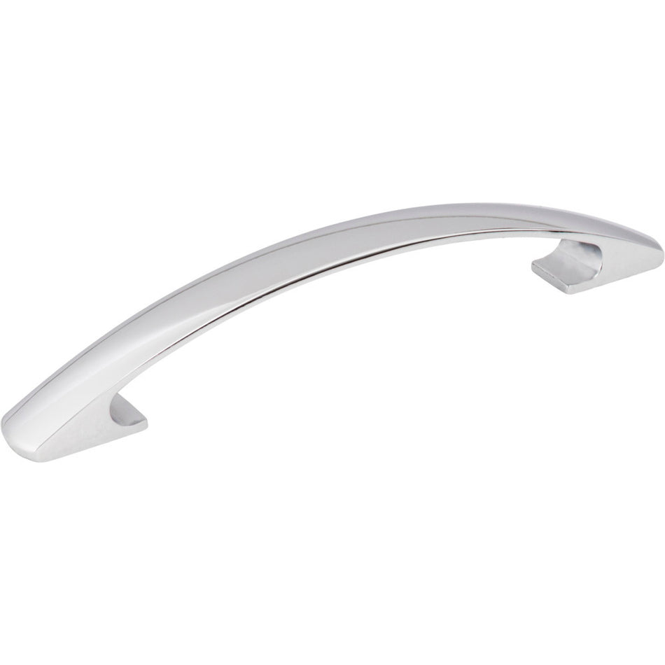 Elements 771-128PC: 128 mm cc Strickland Bow Cabinet Pull - Polished Chrome