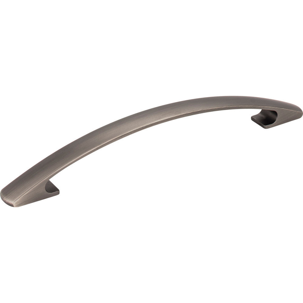 Elements 771-160BNBDL: 160 mm cc Strickland Bow Cabinet Pull - Brushed Pewter