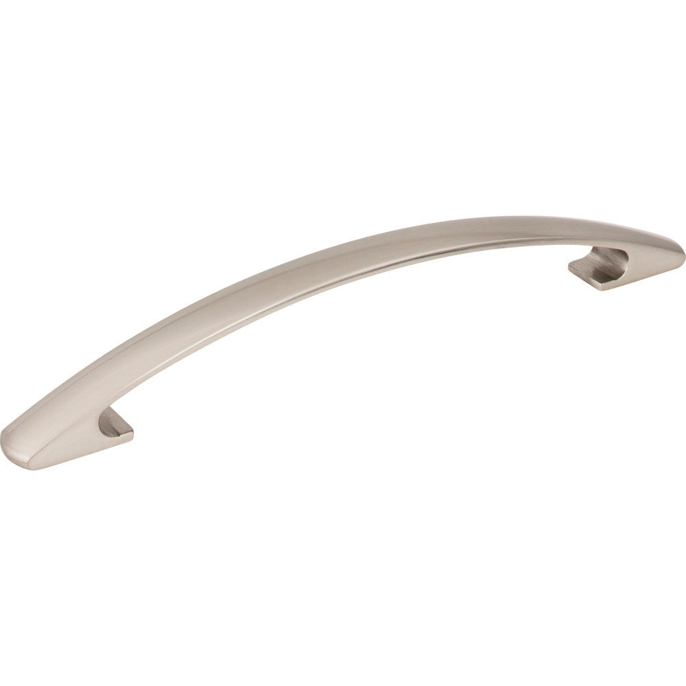 Elements 771-160SN: 160 mm cc Strickland Bow Cabinet Pull - Satin Nickel