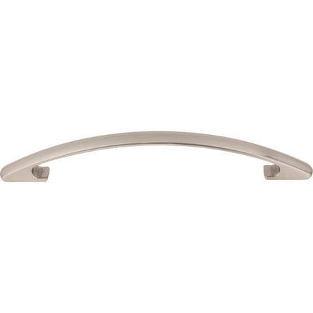 Elements 771-160SN: 160 mm cc Strickland Bow Cabinet Pull - Satin Nickel