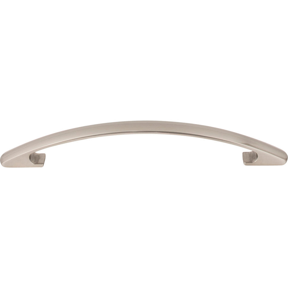 Elements 771-160SN: 160 mm cc Strickland Bow Cabinet Pull - Satin Nickel