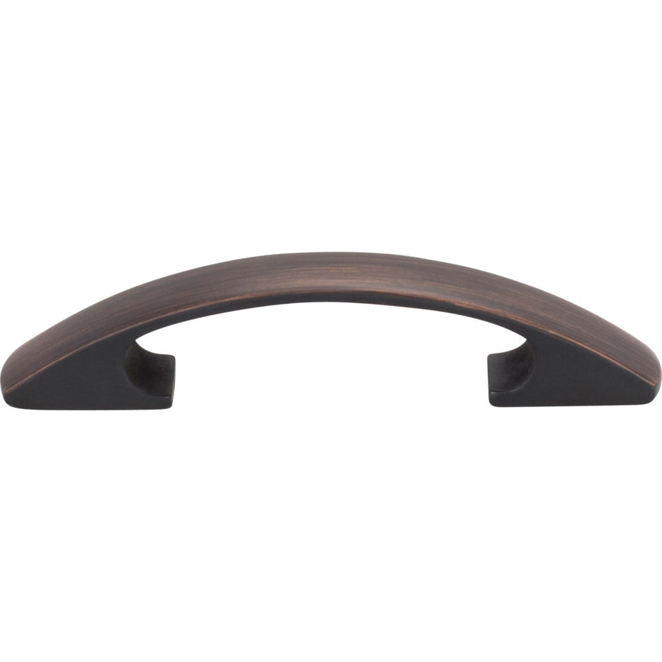 Elements 771-3DBAC: 3" cc Strickland Bow Cabinet Pull - Brushed Oil Rubbed Bronze