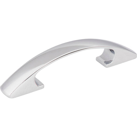 Elements 771-3PC: 3" cc Strickland Bow Cabinet Pull - Polished Chrome