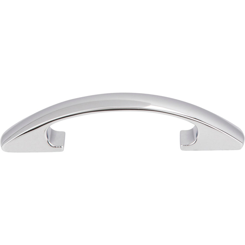 Elements 771-3PC: 3" cc Strickland Bow Cabinet Pull - Polished Chrome