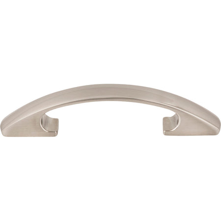 Elements 771-3SN: 3" cc Strickland Bow Cabinet Pull - Satin Nickel