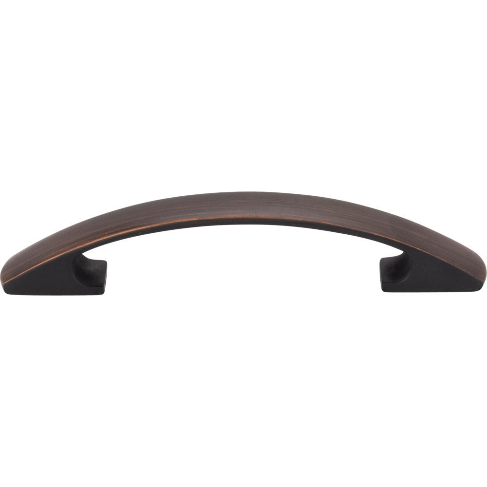 Elements 771-96DBAC: 96 mm cc Strickland Bow Cabinet Pull - Brushed Oil Rubbed Bronze