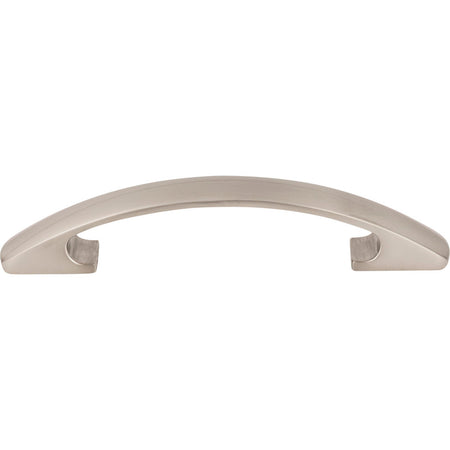 Elements 771-96SN: 96 mm cc Strickland Bow Cabinet Pull - Satin Nickel