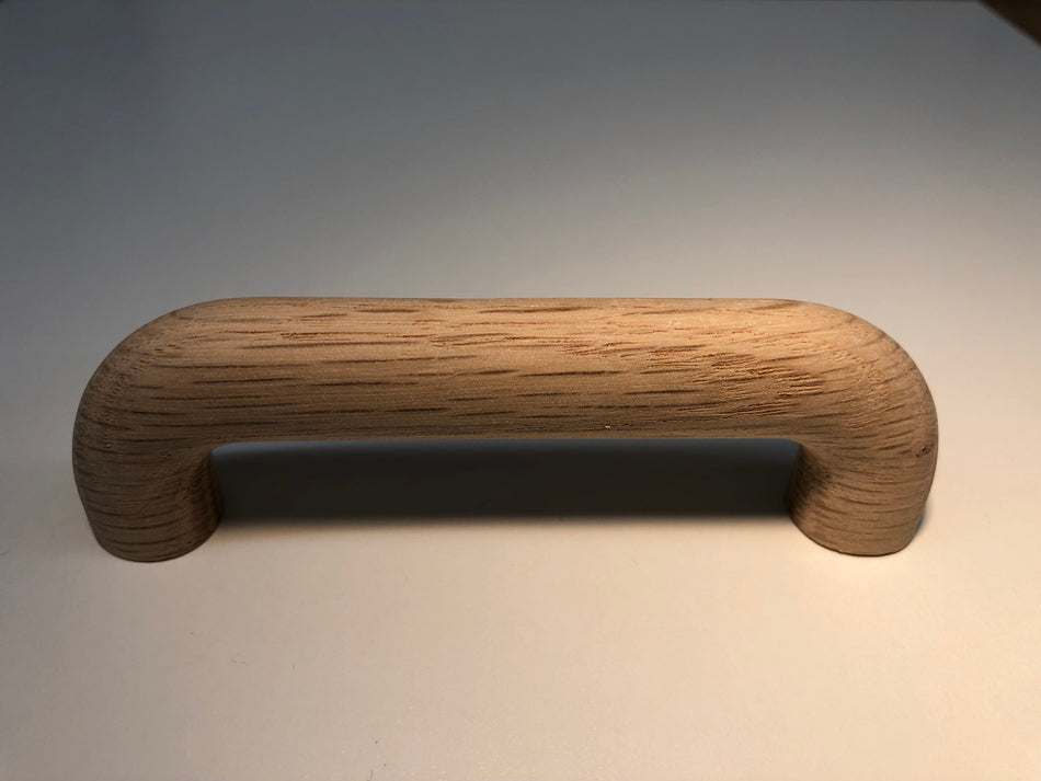 Cal Crystal 7746: 3-1/2" cc Cabinet Pull - Oak