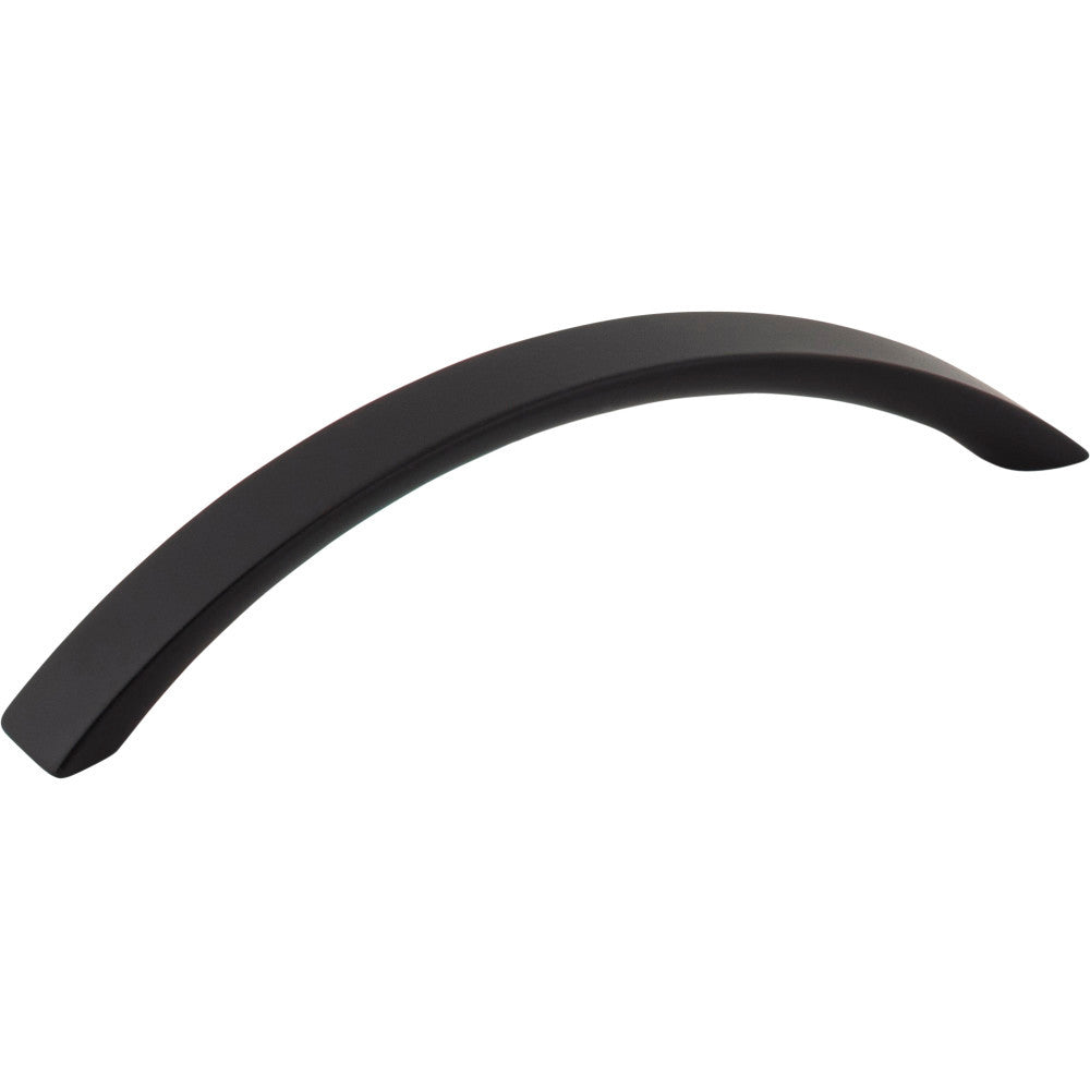 Elements 776-128BLK: 128 mm cc Belfast Arch Bar Cabinet Pull - Black