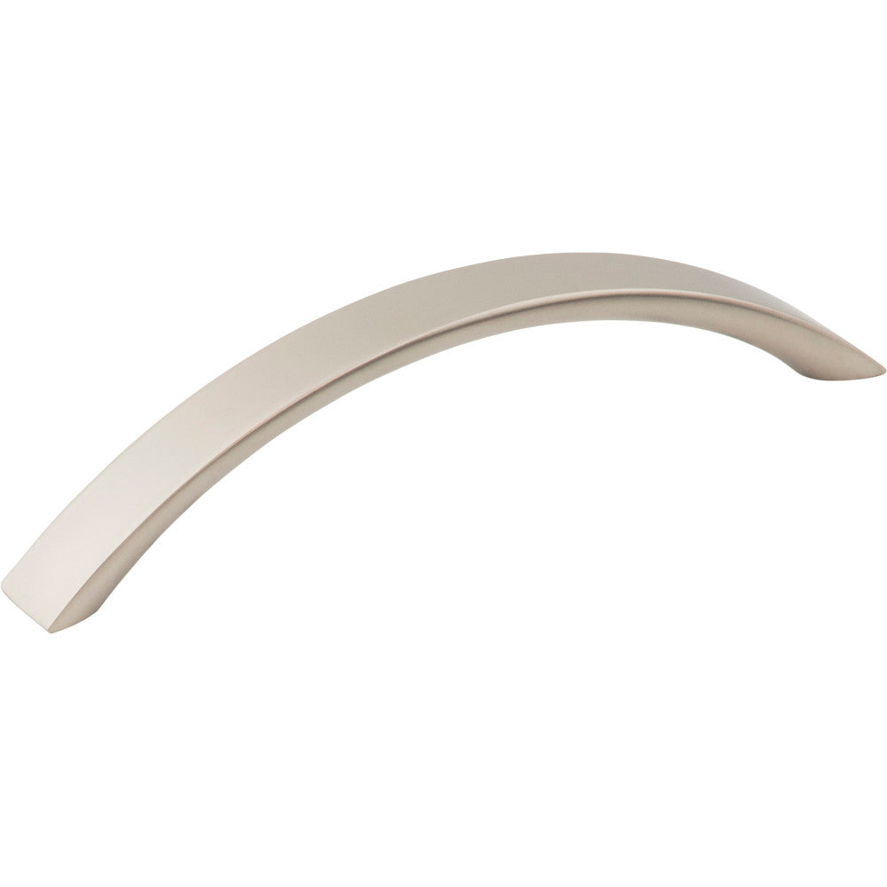 Elements 776-128DN: 128 mm cc Belfast Arch Bar Cabinet Pull - Dull Nickel